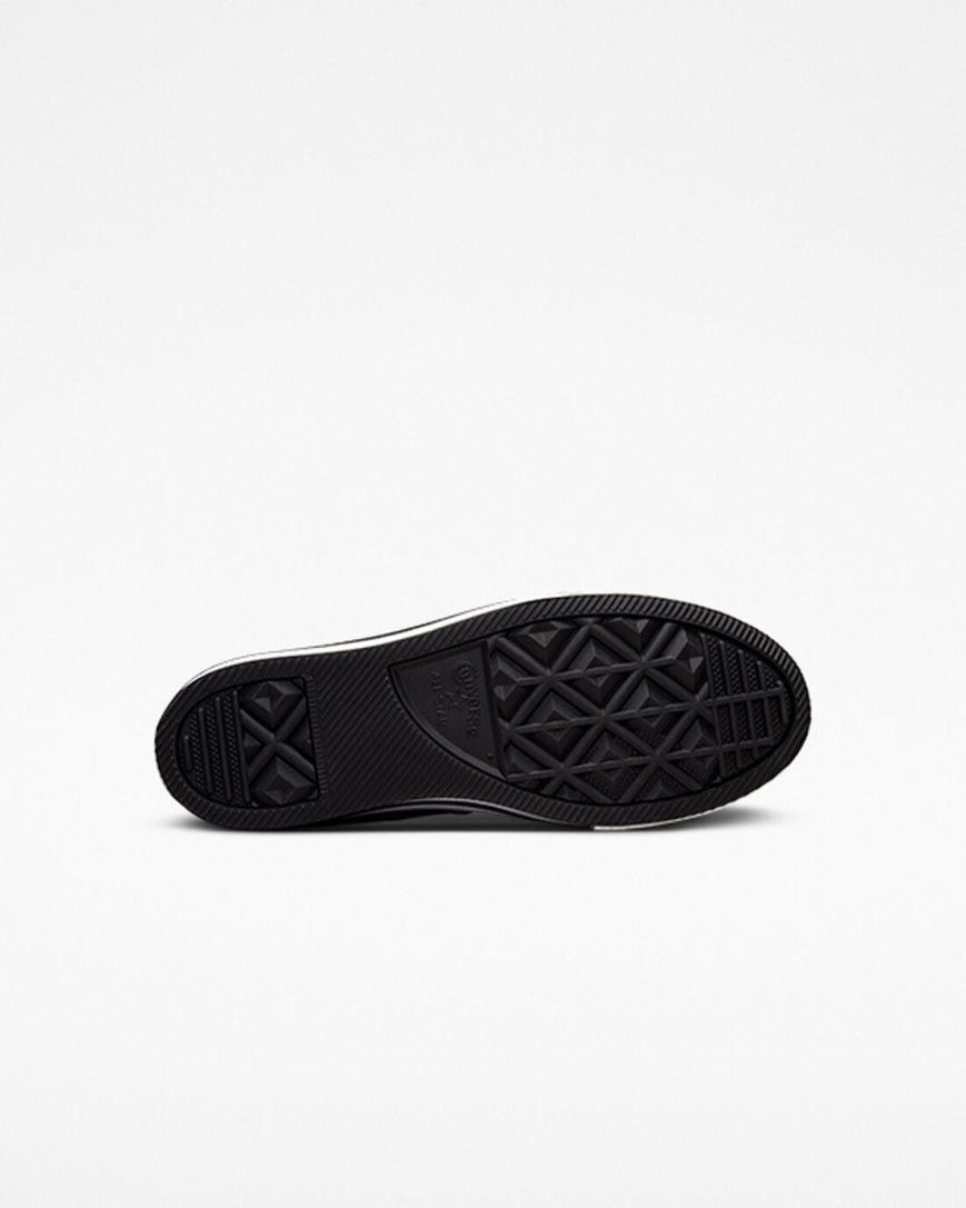 Converse Chuck Taylor All Star Lift Høye Platform Sko Jente Svarte Hvite Svarte | 427VHXZLI