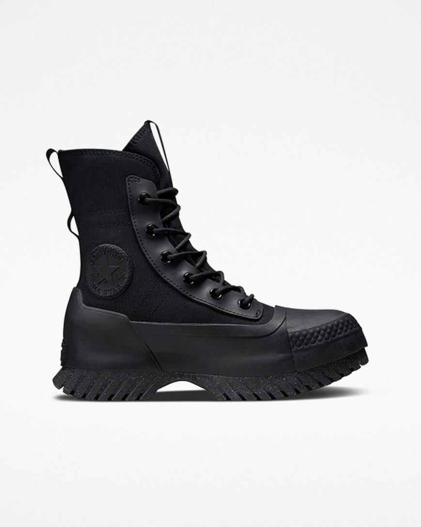 Converse Chuck Taylor All Star Lugged 2.0 Counter Climate Høye Støvler Dame Svarte | 190NTYFME