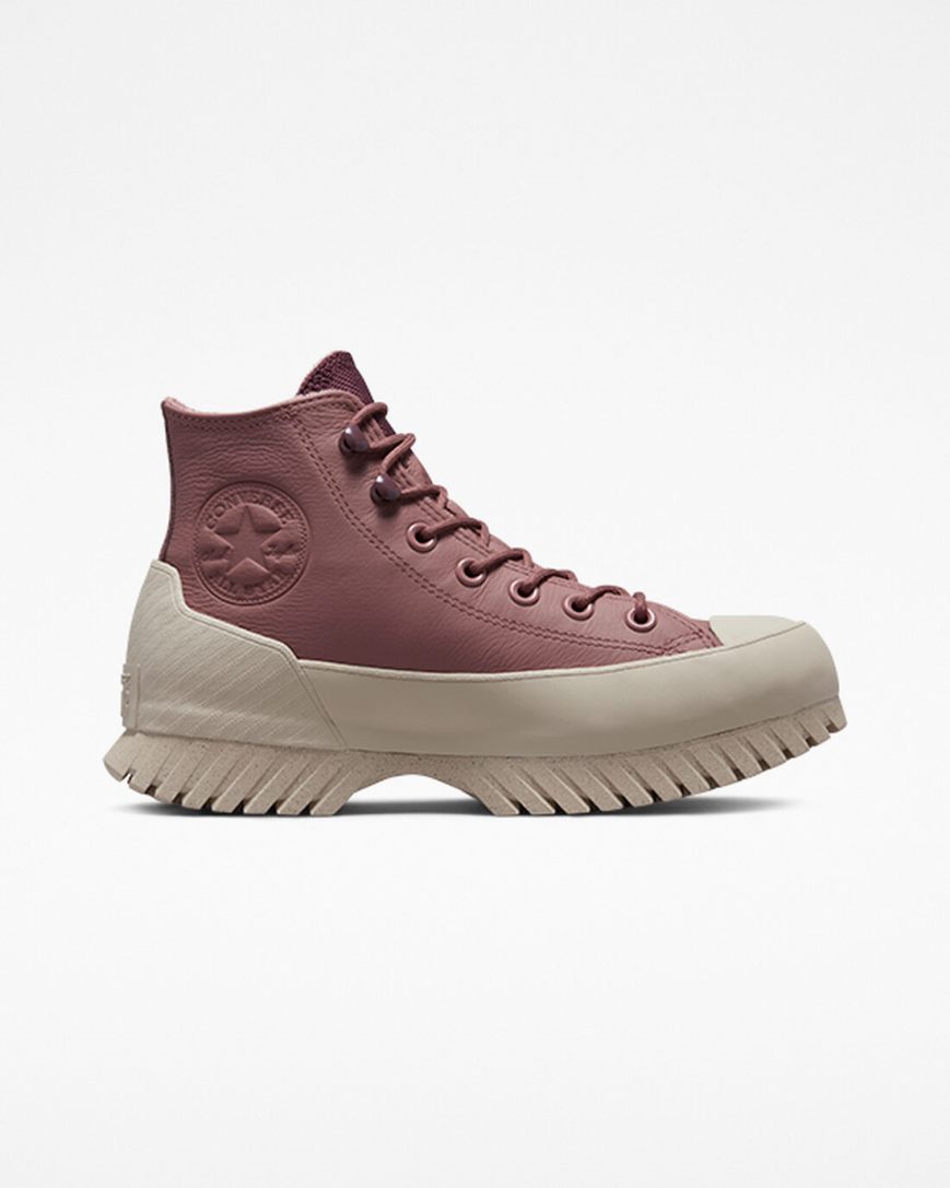 Converse Chuck Taylor All Star Lugged 2.0 Counter Climate Høye Støvler Dame Burgunder | 234CMXZQA