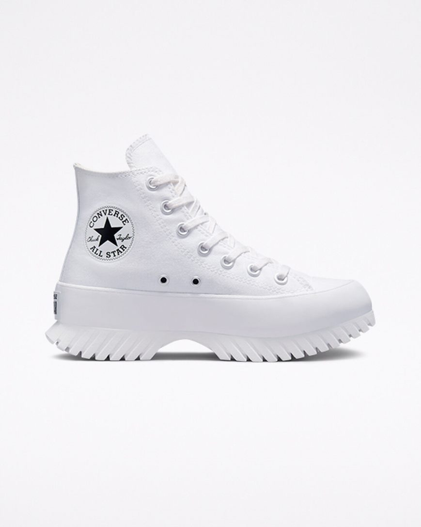 Converse Chuck Taylor All Star Lugged 2.0 Høye Sko Herre Hvite Svarte | 536HZLJYQ