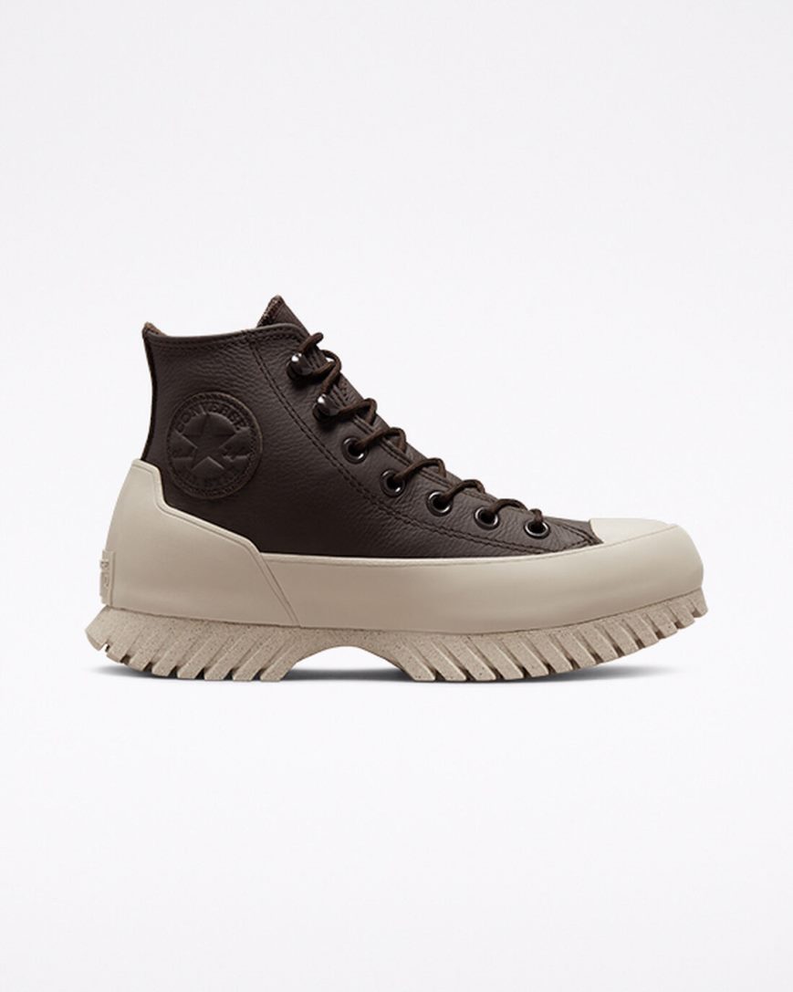 Converse Chuck Taylor All Star Lugged 2.0 Counter Climate Høye Støvler Herre Brune Hvite | 589WEHJSO