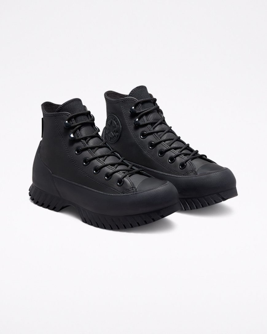 Converse Chuck Taylor All Star Lugged Vinter 2.0 Høye Sko Dame Svarte | 283LAXSVI