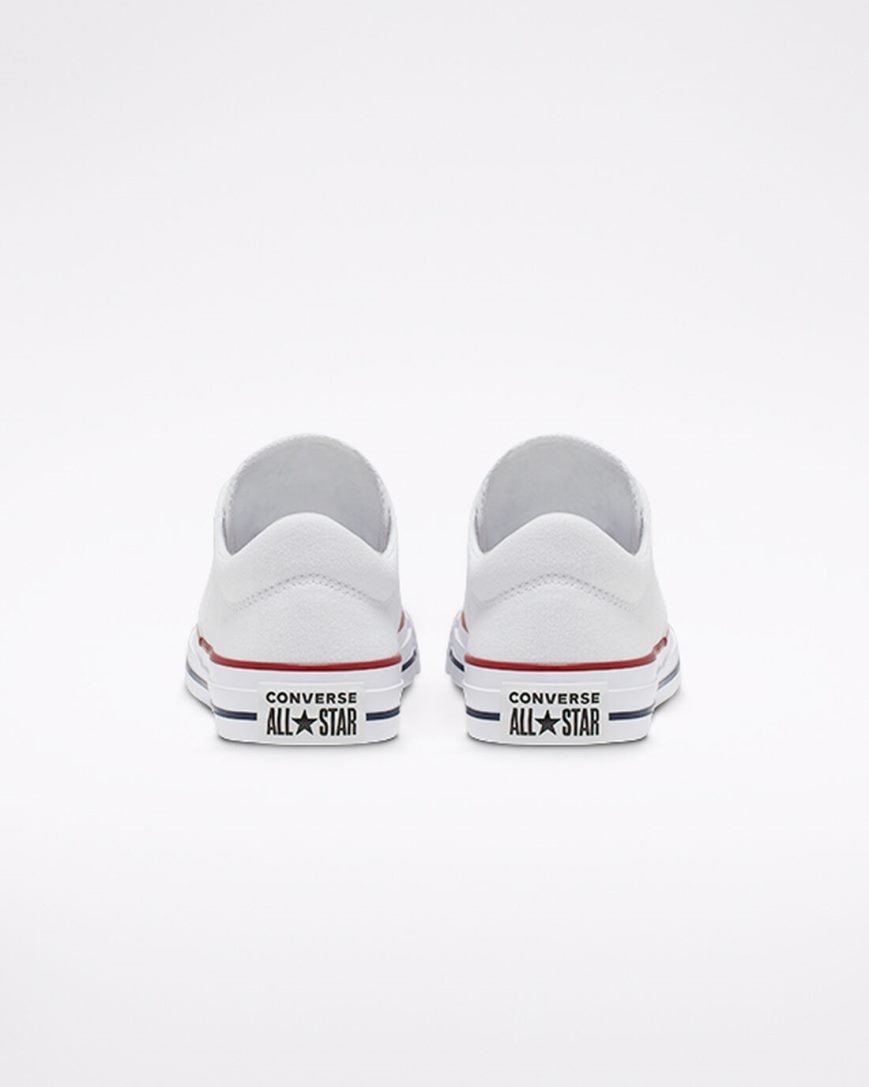 Converse Chuck Taylor All Star Madison Lave Sko Dame Hvite | 346BGKHJU