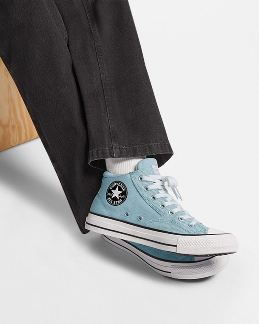 Converse Chuck Taylor All Star Malden Street Workwear Høye Sko Herre Hvite Svarte | 324TEXWDU