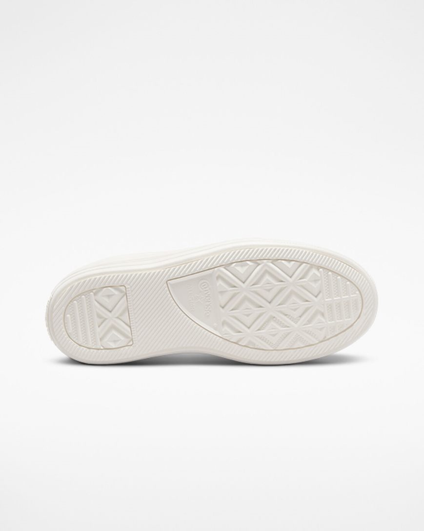 Converse Chuck Taylor All Star Move Høye Platform Sko Dame Grå Sitron | 049AVRSHW
