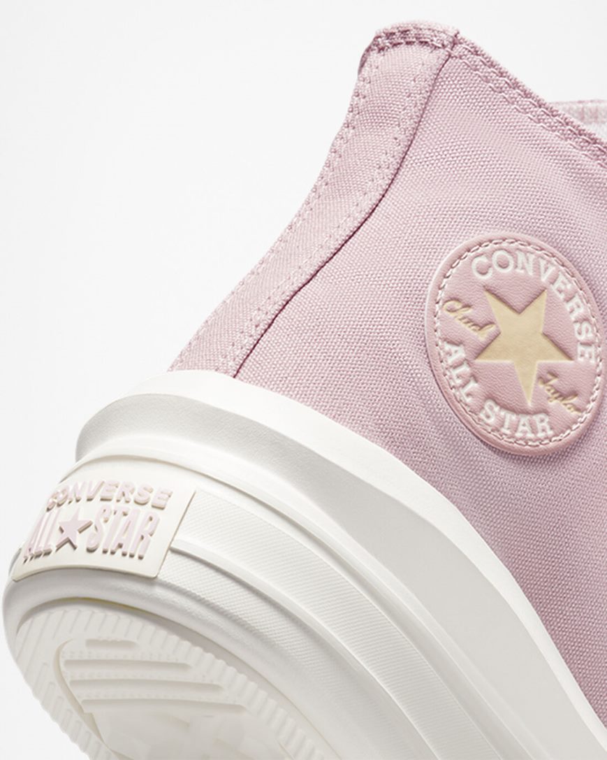 Converse Chuck Taylor All Star Move Høye Platform Sko Dame Grå Sitron | 049AVRSHW