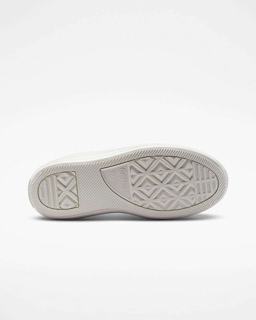 Converse Chuck Taylor All Star Move Høye Platform Sko Dame Lilla Hvite | 504IMLOZP