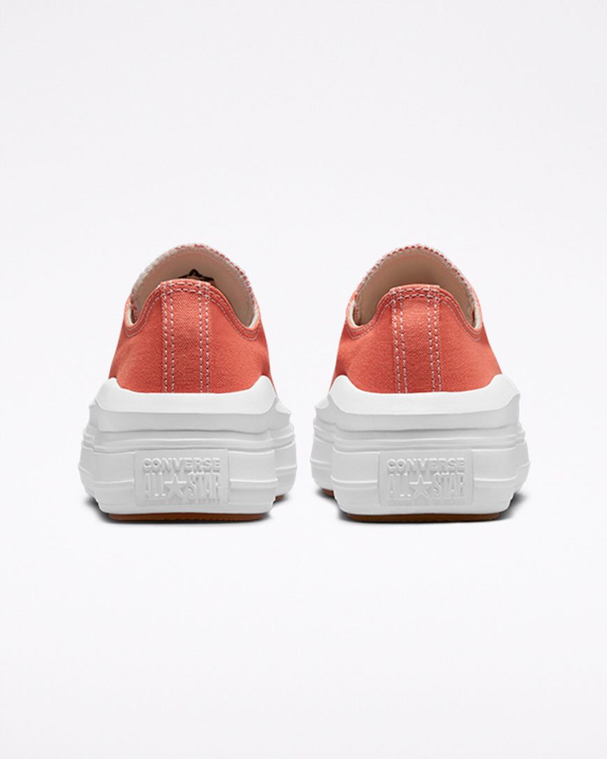 Converse Chuck Taylor All Star Move Lave Platform Sko Dame Oransje Hvite | 741EUYXRN