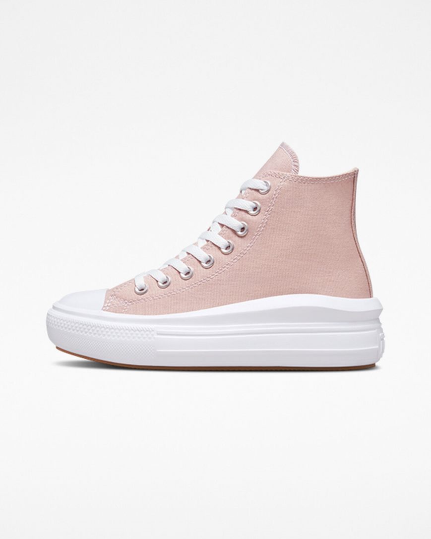 Converse Chuck Taylor All Star Move Seasonal Color Høye Platform Sko Dame Grå Hvite | 524NVMJET