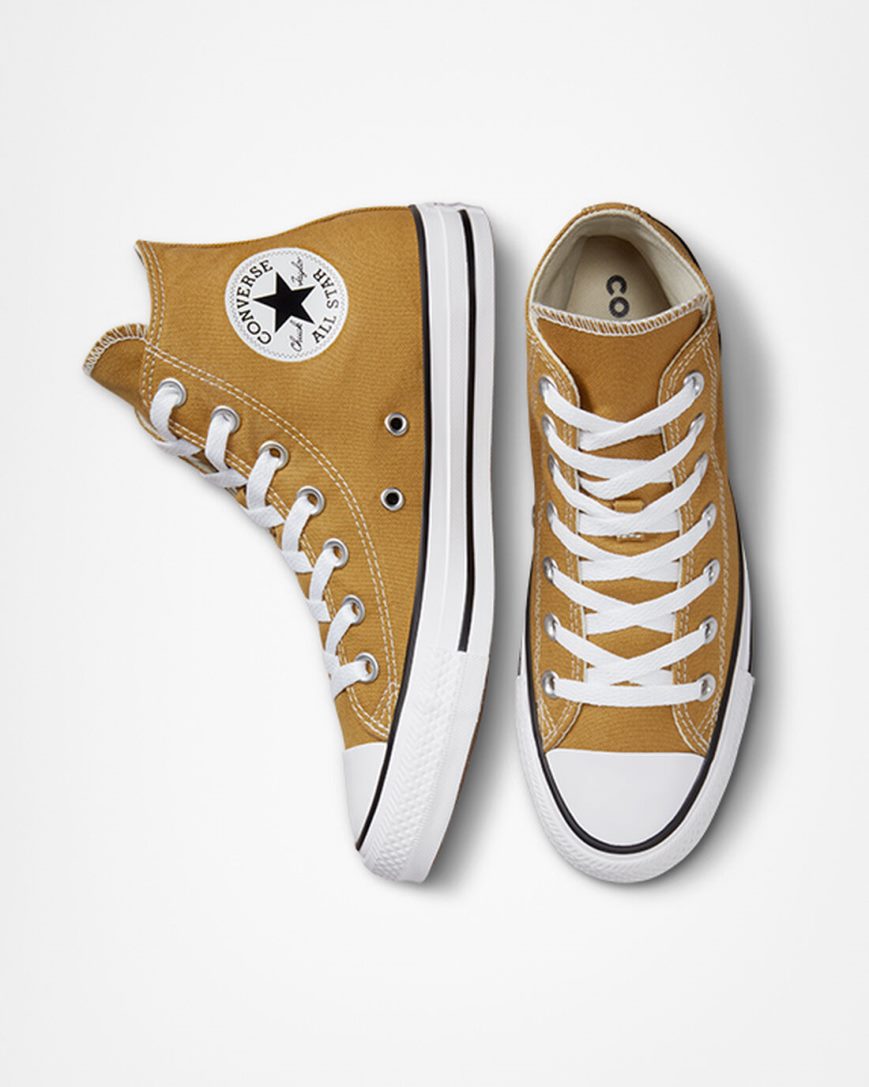 Converse Chuck Taylor All Star Seasonal Color Høye Sko Herre Oransje | 018PHNQKY