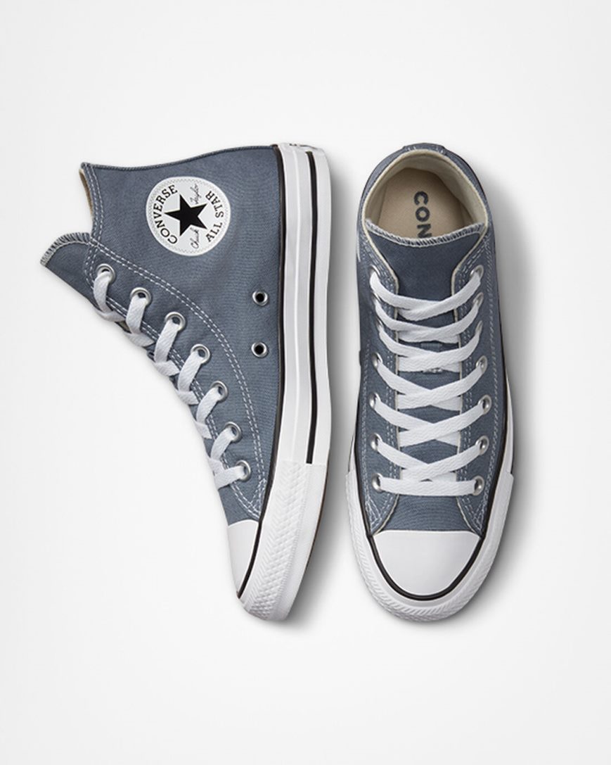 Converse Chuck Taylor All Star Seasonal Color Høye Sko Herre Grå | 179VQDTZB