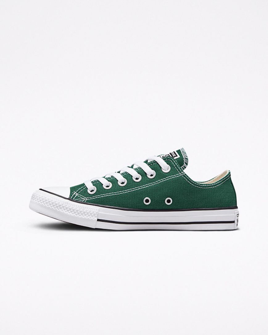Converse Chuck Taylor All Star Seasonal Color Lave Sko Herre Grønn Hvite Svarte | 249KLMQNF