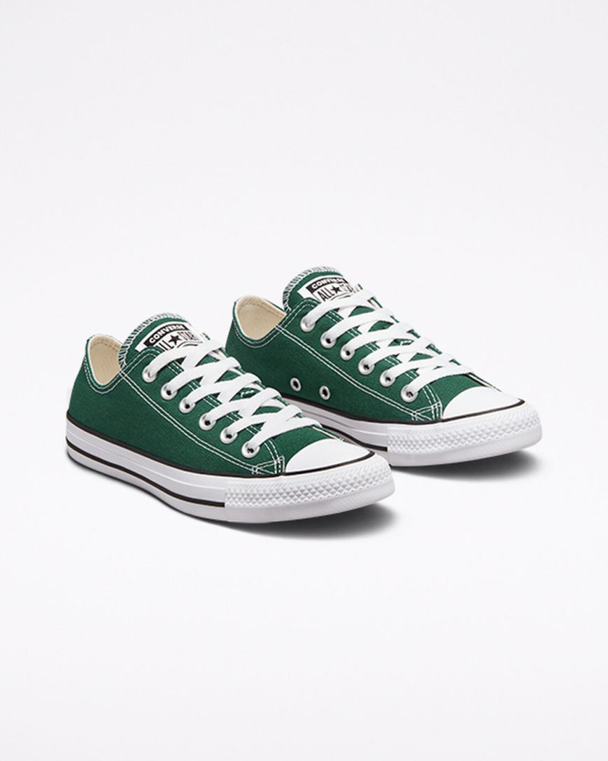 Converse Chuck Taylor All Star Seasonal Color Lave Sko Herre Grønn Hvite Svarte | 249KLMQNF