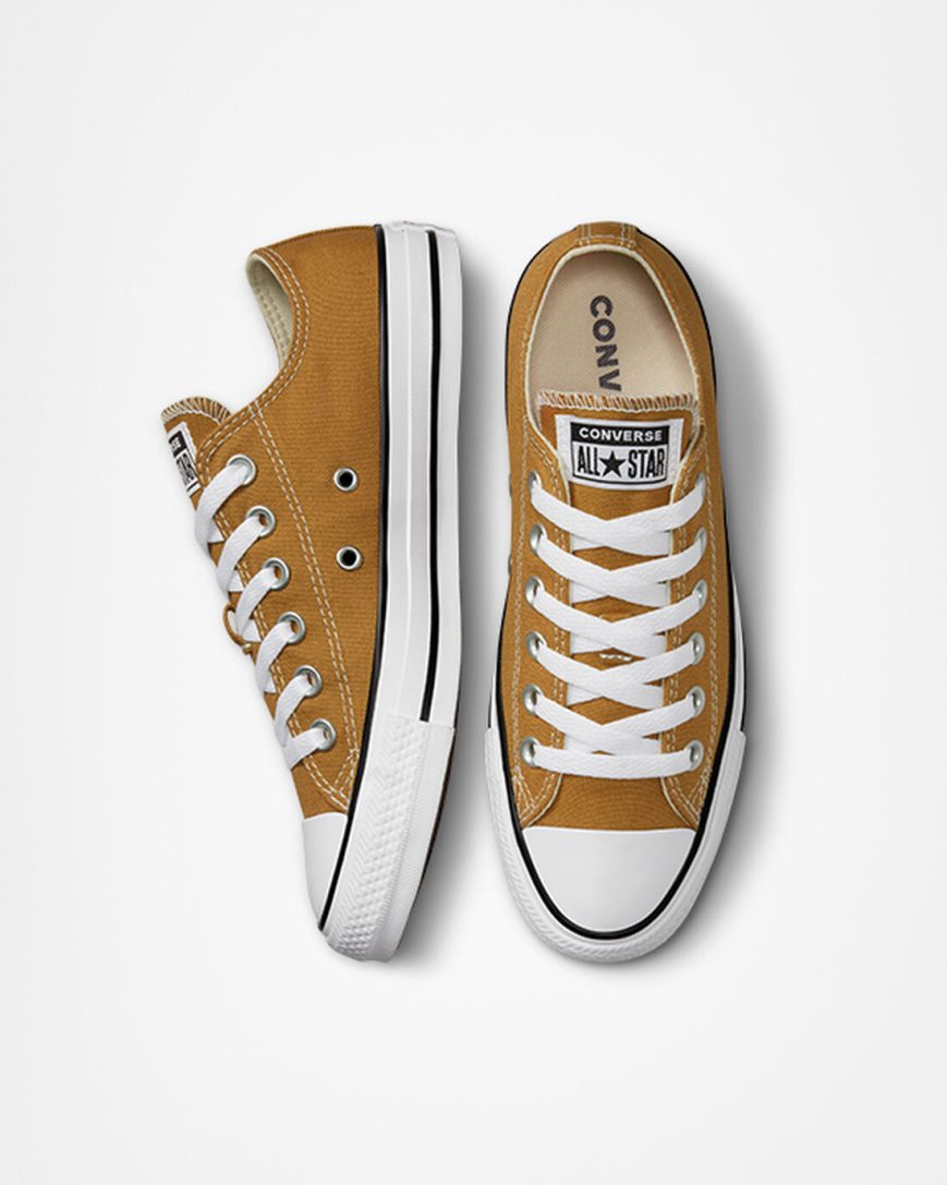 Converse Chuck Taylor All Star Seasonal Color Lave Sko Herre Oransje | 507BRGQOK