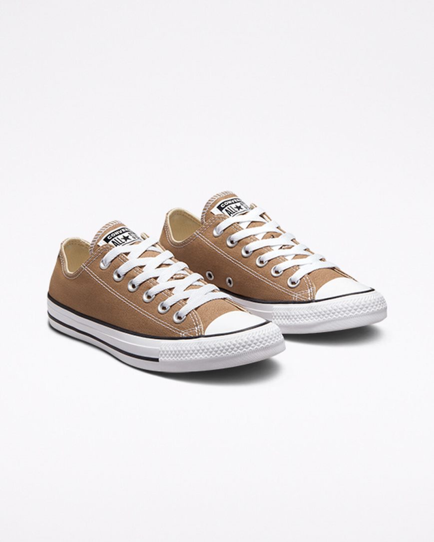 Converse Chuck Taylor All Star Seasonal Color Lave Sko Herre Brune Hvite Svarte | 609FMIZTB