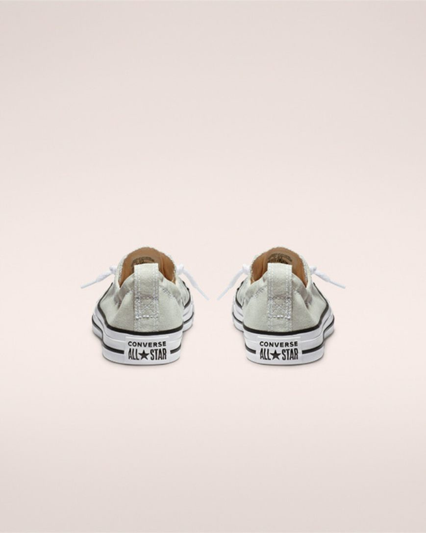 Converse Chuck Taylor All Star Shoreline Slip On Sko Dame Grå | 067THCAJZ