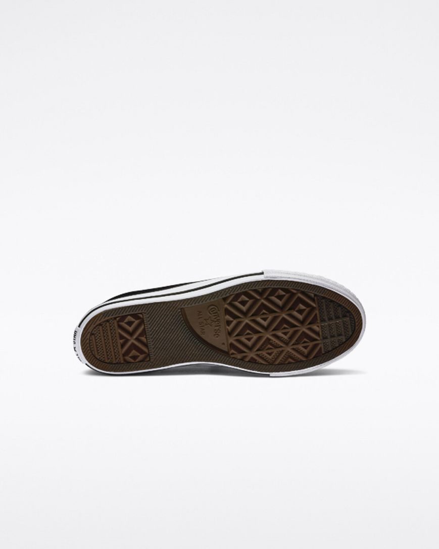 Converse Chuck Taylor All Star Shoreline Slip On Sko Jente Svarte | 381WLGTOP