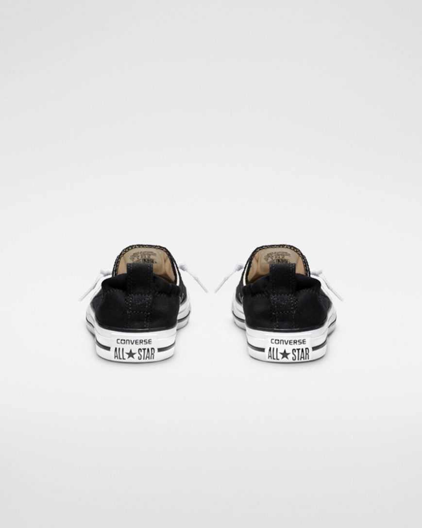 Converse Chuck Taylor All Star Shoreline Slip On Sko Dame Svarte | 720HESRJD