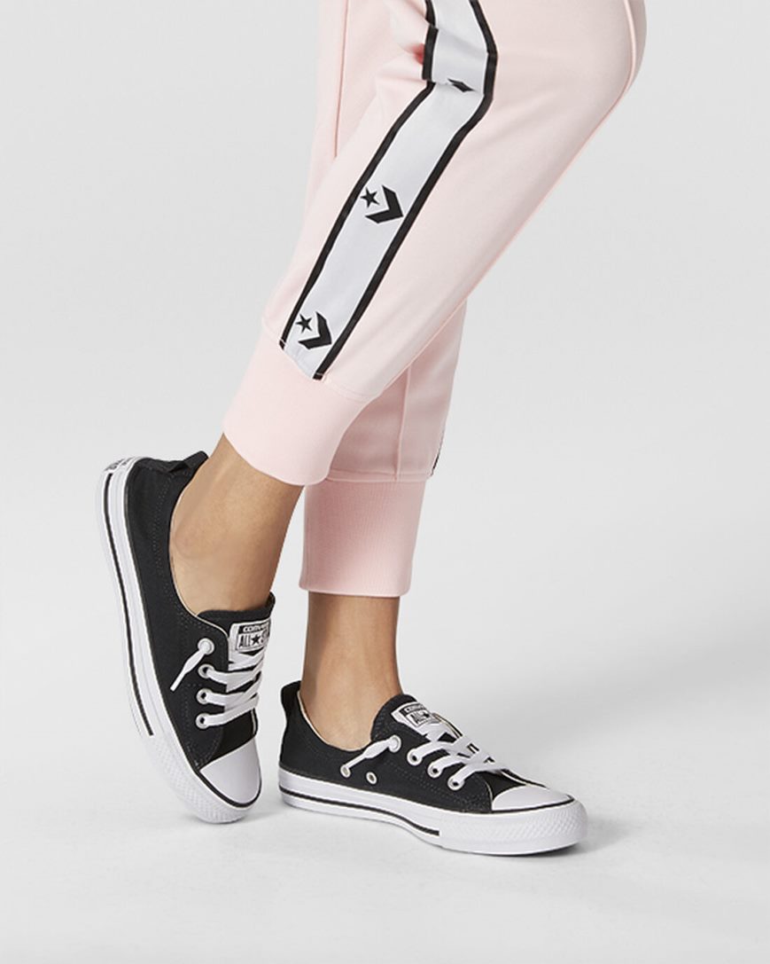 Converse Chuck Taylor All Star Shoreline Slip On Sko Dame Svarte | 720HESRJD