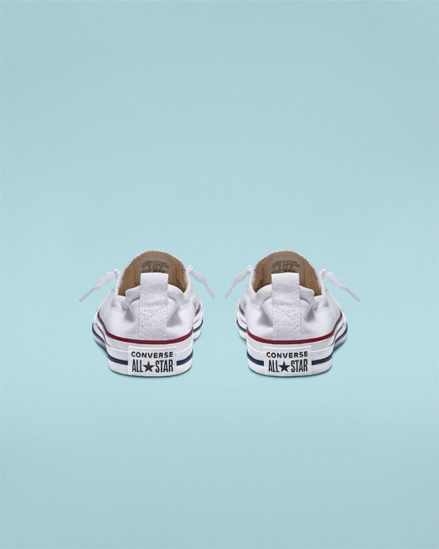 Converse Chuck Taylor All Star Shoreline Slip On Sko Dame Hvite | 847AHZKNL