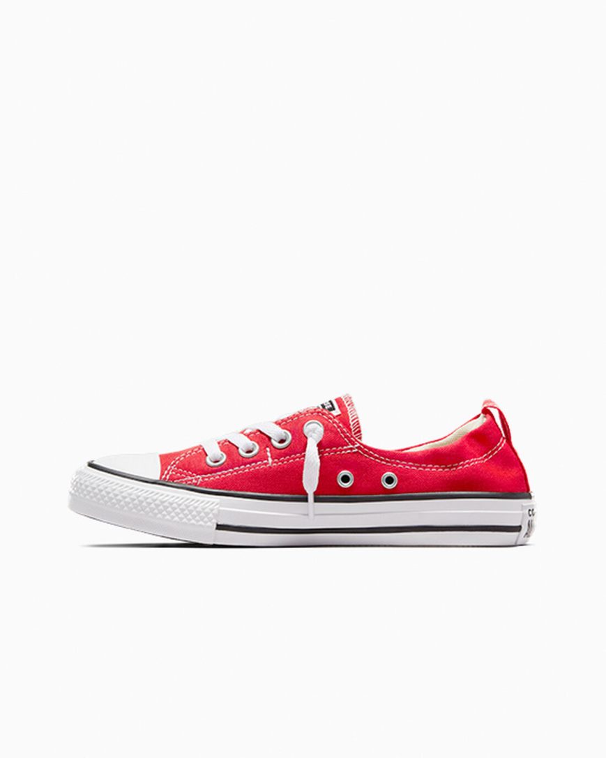 Converse Chuck Taylor All Star Shoreline Slip On Sko Dame Rød | 978EPNVRG