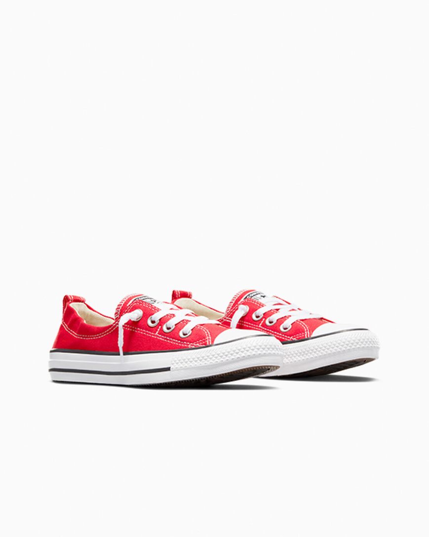 Converse Chuck Taylor All Star Shoreline Slip On Sko Dame Rød | 978EPNVRG