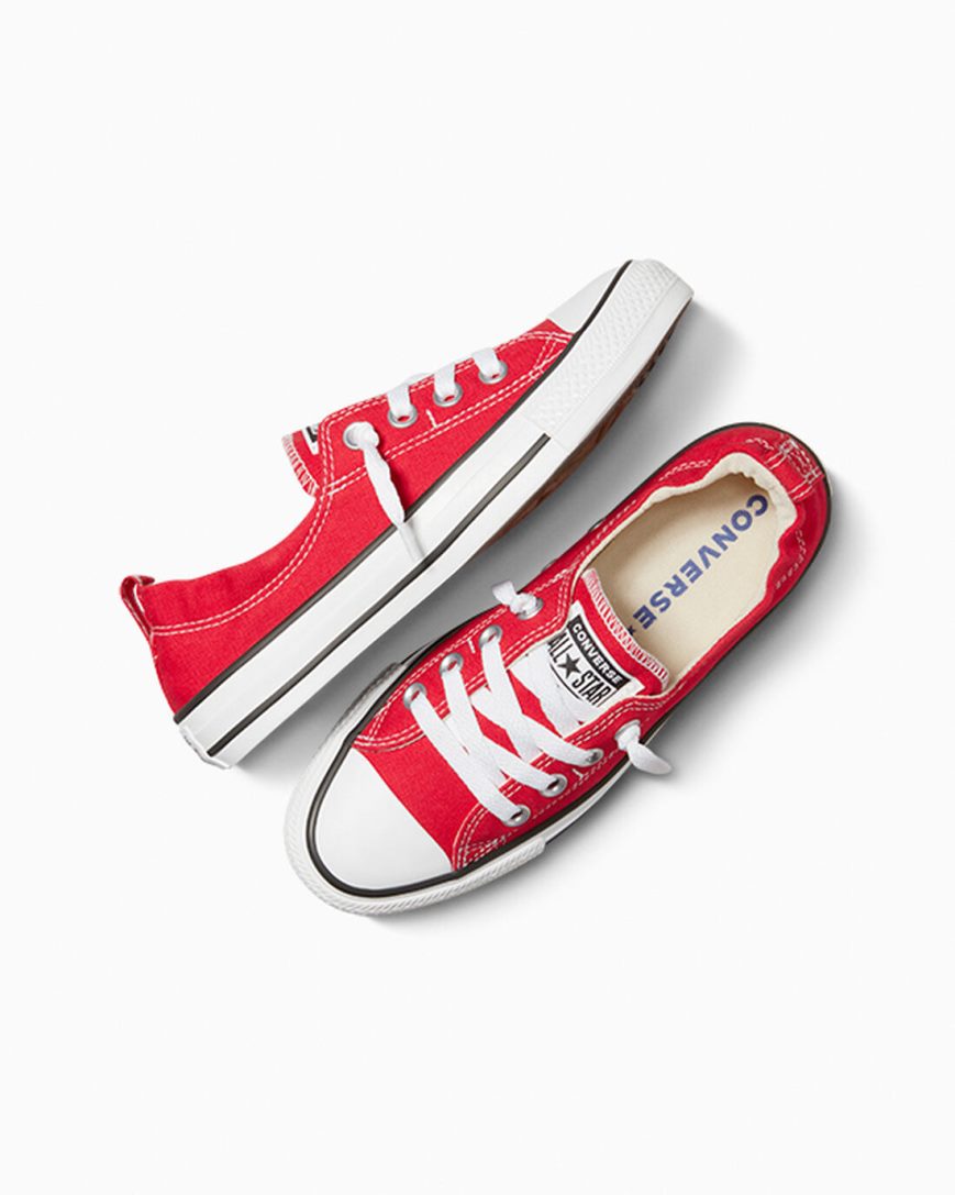 Converse Chuck Taylor All Star Shoreline Slip On Sko Dame Rød | 978EPNVRG