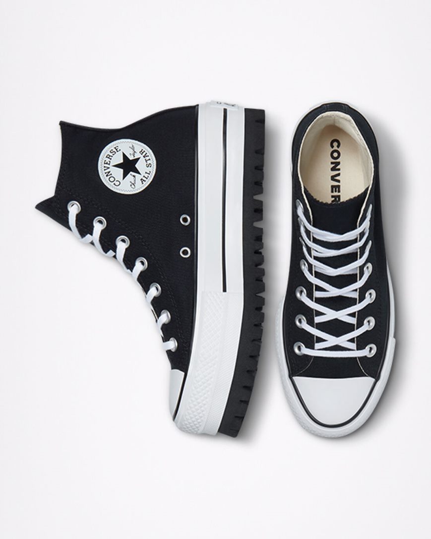 Converse Chuck Taylor All Star Trek Høye Sko Herre Svarte | 407QCFAID