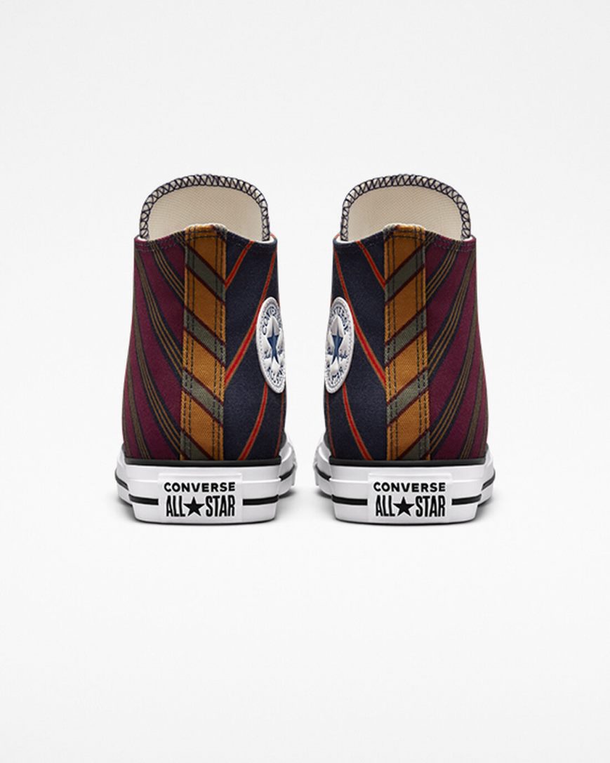 Converse Chuck Taylor All Star Twisted Classics Høye Sko Herre Obsidian Dyp Burgunder | 598JRLHIY