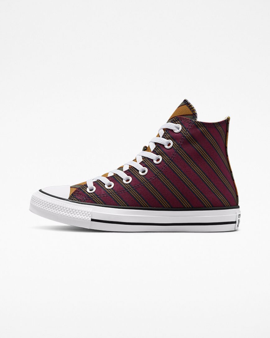 Converse Chuck Taylor All Star Twisted Classics Høye Sko Dame Obsidian Dyp Burgunder | 985PLVWYE