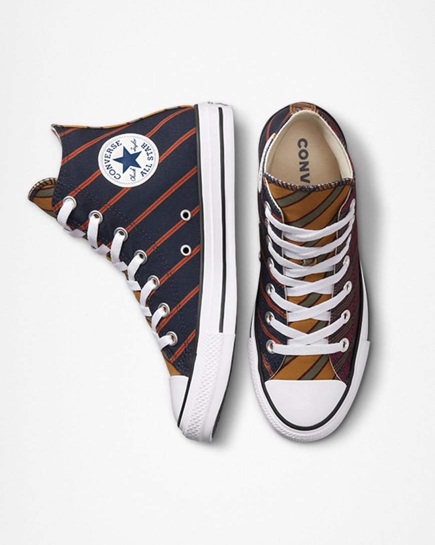 Converse Chuck Taylor All Star Twisted Classics Høye Sko Dame Obsidian Dyp Burgunder | 985PLVWYE