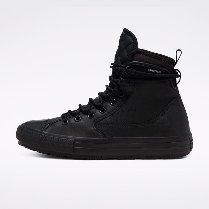Converse Chuck Taylor All Star Utility All Terrain Høye Vinterstøvler Herre Svarte | 457SBUTJI