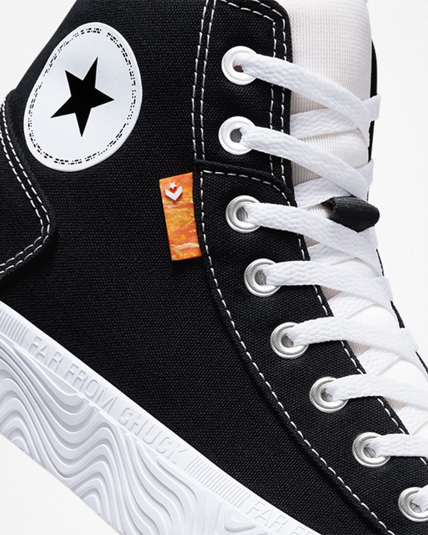 Converse Chuck Taylor Alt Star Canvas Høye Sko Herre Svarte Hvite | 643ZHOQFB