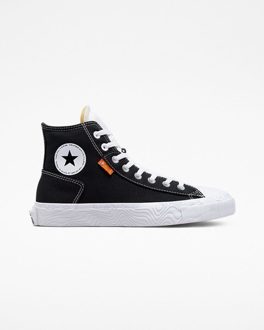 Converse Chuck Taylor Alt Star Canvas Høye Sko Herre Svarte Hvite | 643ZHOQFB