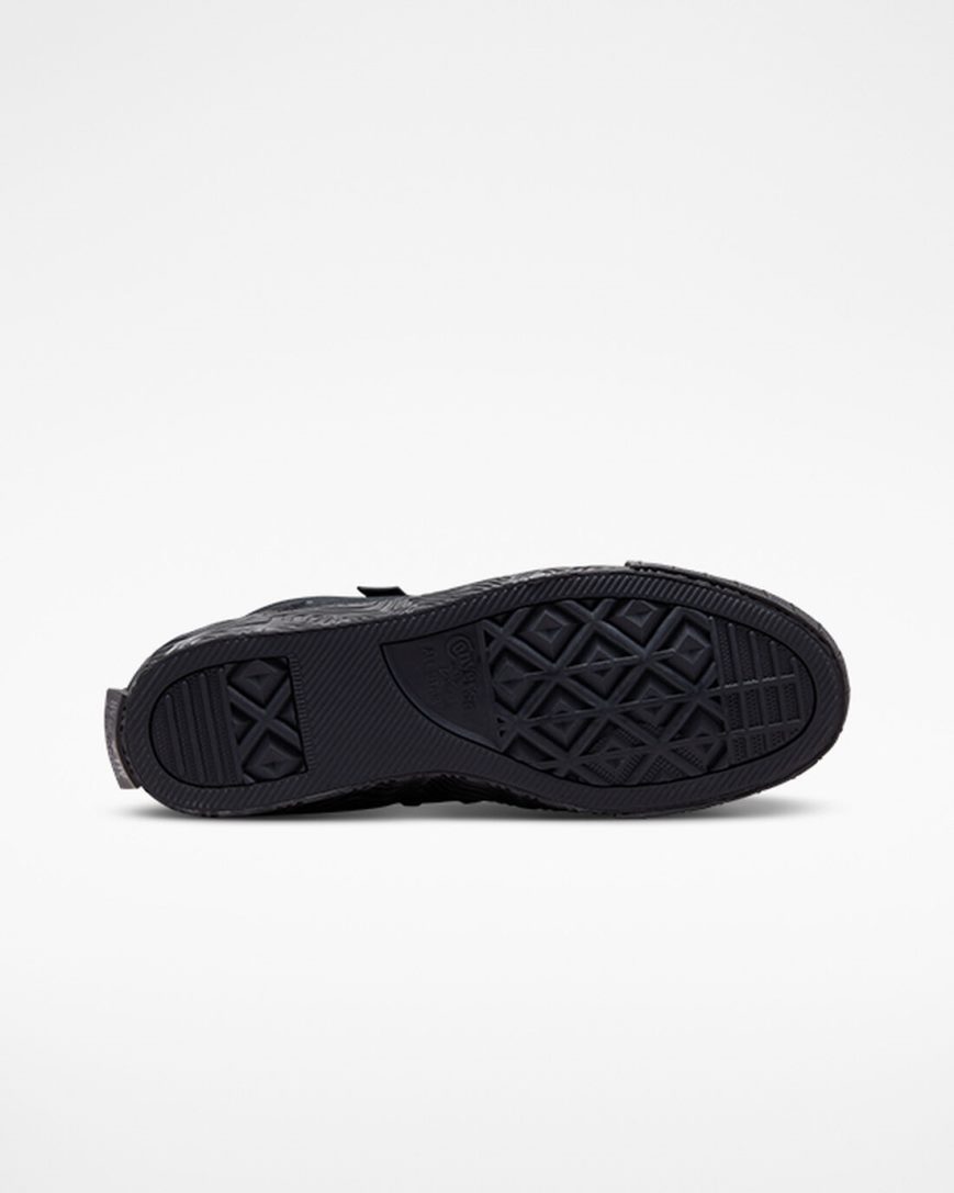 Converse Chuck Taylor Alt Star Wavy Høye Sko Herre Svarte Dyp Grå Svarte | 185OMNQUY