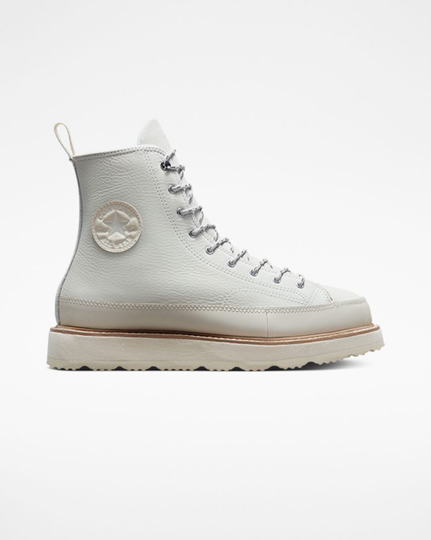 Converse Chuck Taylor Crafted Høye Støvler Herre Beige Beige Hvite Rosa | 143LDQUPI