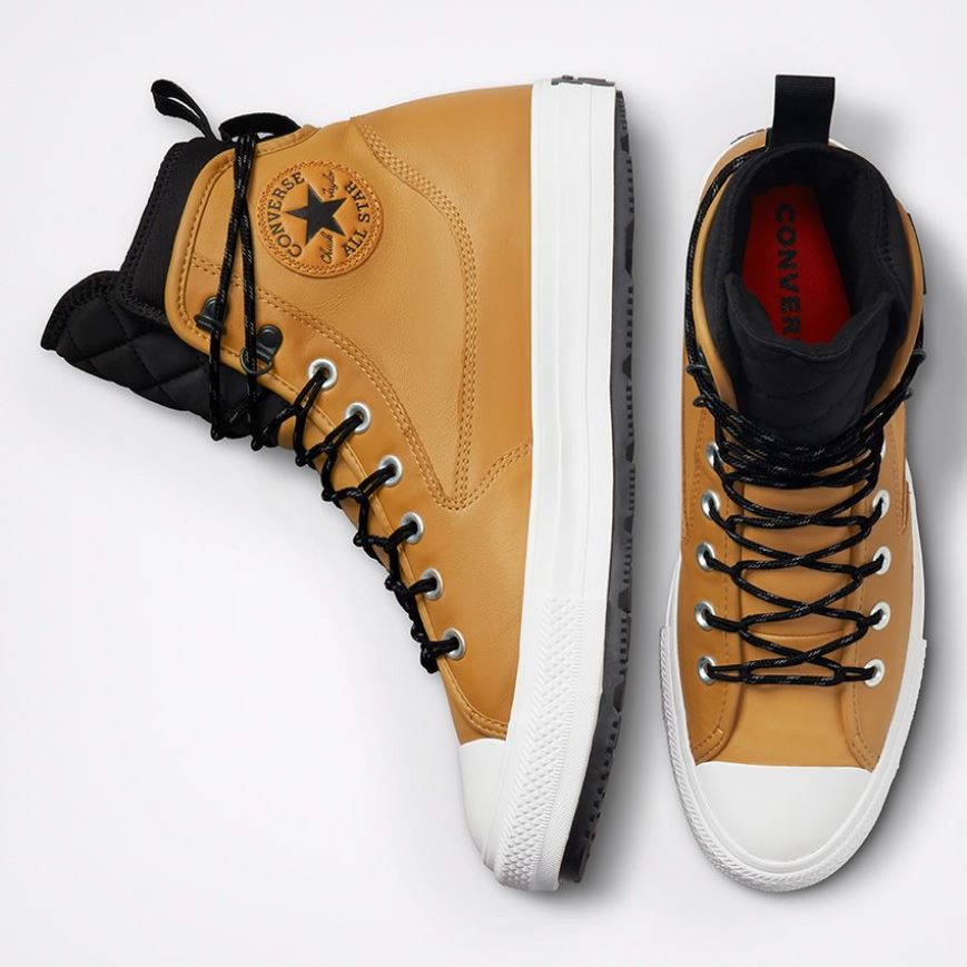 Converse Cold Fusion Chuck Taylor All Star All Terrain Høye Vinterstøvler Herre Brune Hvite Svarte | 213WBURYZ