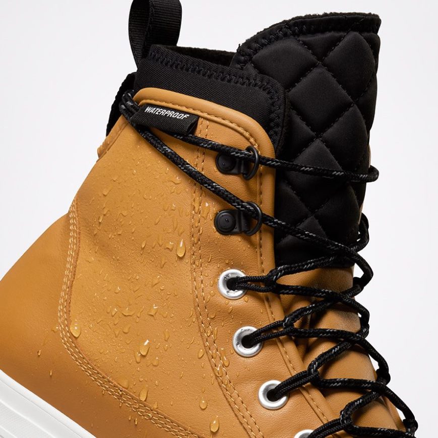 Converse Cold Fusion Chuck Taylor All Star All Terrain Høye Vinterstøvler Herre Brune Hvite Svarte | 213WBURYZ