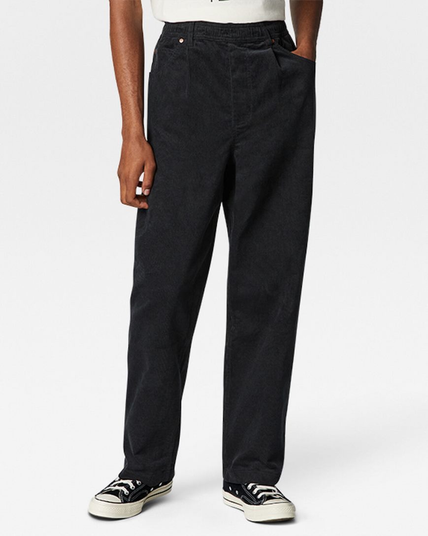 Converse Corduroy Bukse Herre Svarte | 065KQYSBH