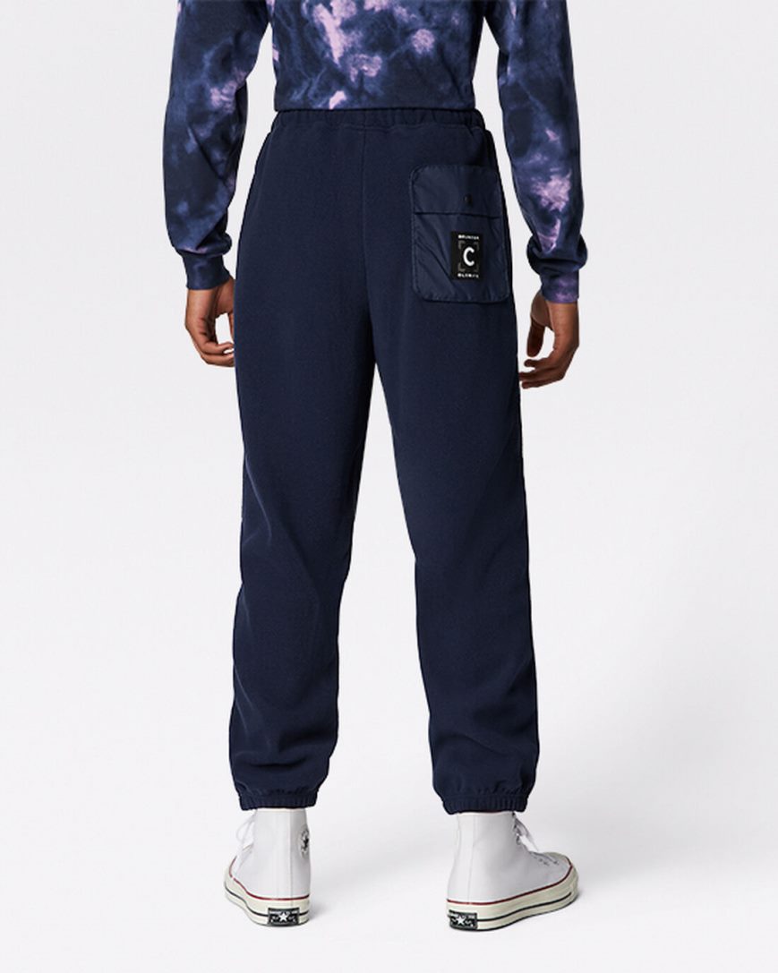 Converse Counter Climate Fleece Bukse Herre Obsidian | 783CIBWTG