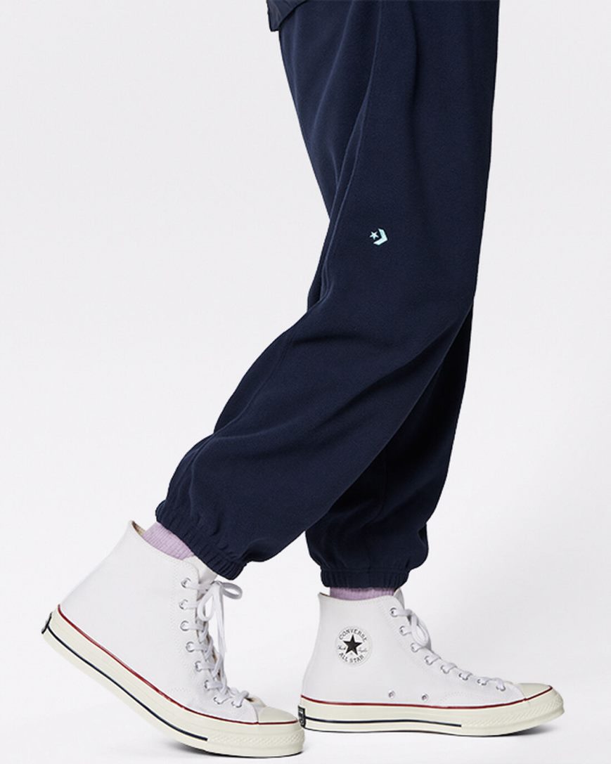Converse Counter Climate Fleece Bukse Herre Obsidian | 783CIBWTG