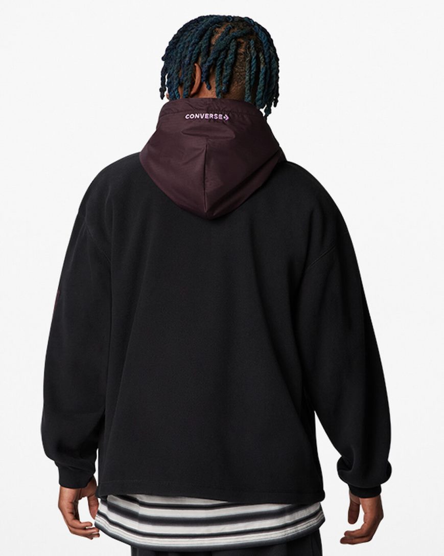 Converse Counter Climate Pullover Hettegensere Herre Svarte | 587OSJMEX