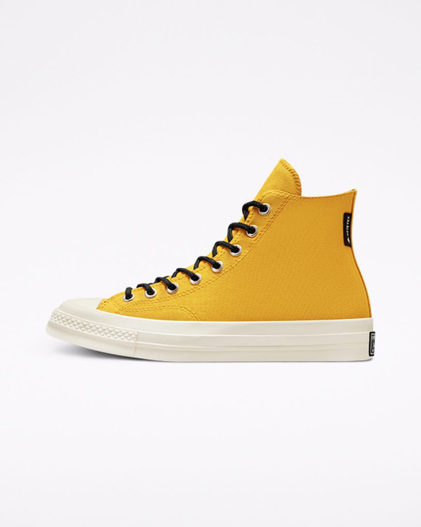 Converse Engineered Optimism Chuck 70 GORE-TEX Høye Sko Herre Gul Svarte | 891ZNTMKL