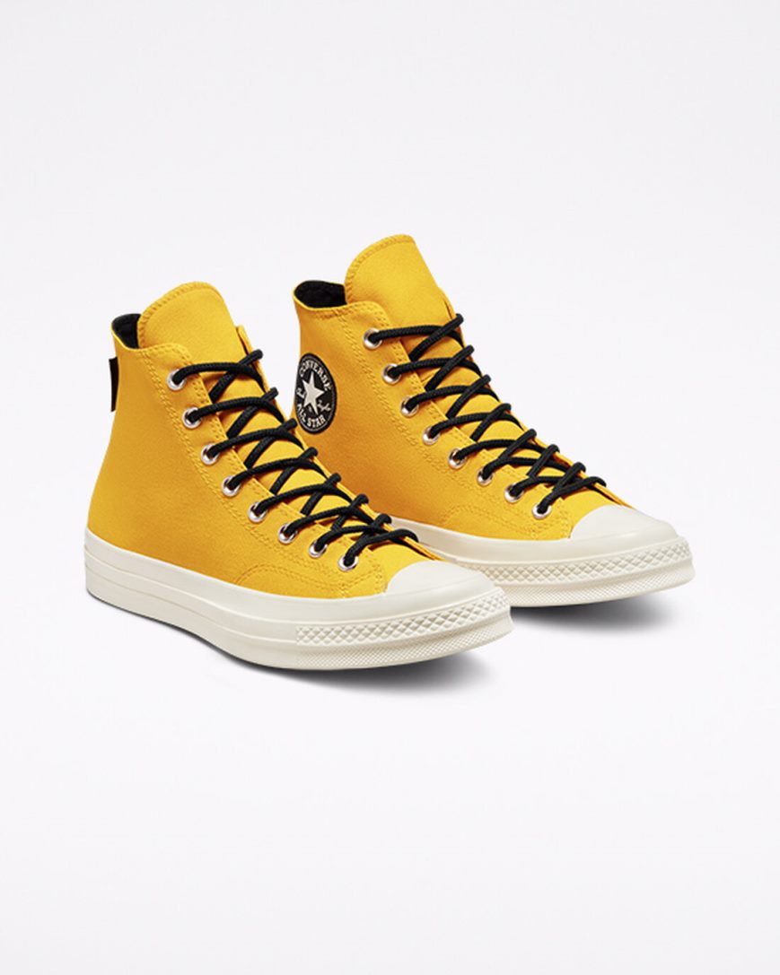 Converse Engineered Optimism Chuck 70 GORE-TEX Høye Sko Herre Gul Svarte | 891ZNTMKL