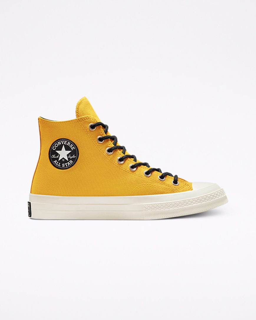Converse Engineered Optimism Chuck 70 GORE-TEX Høye Sko Herre Gul Svarte | 891ZNTMKL