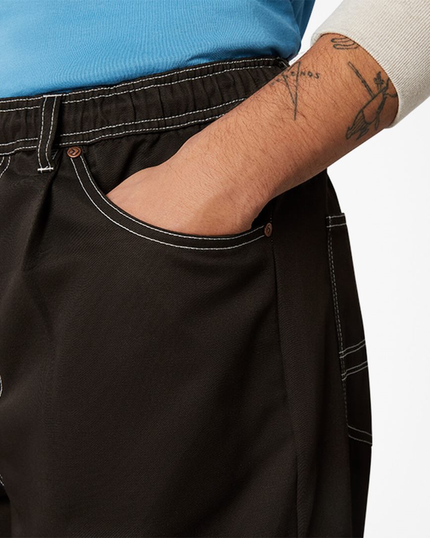 Converse Five Pocket Bukse Herre Brune | 293FXPQZY