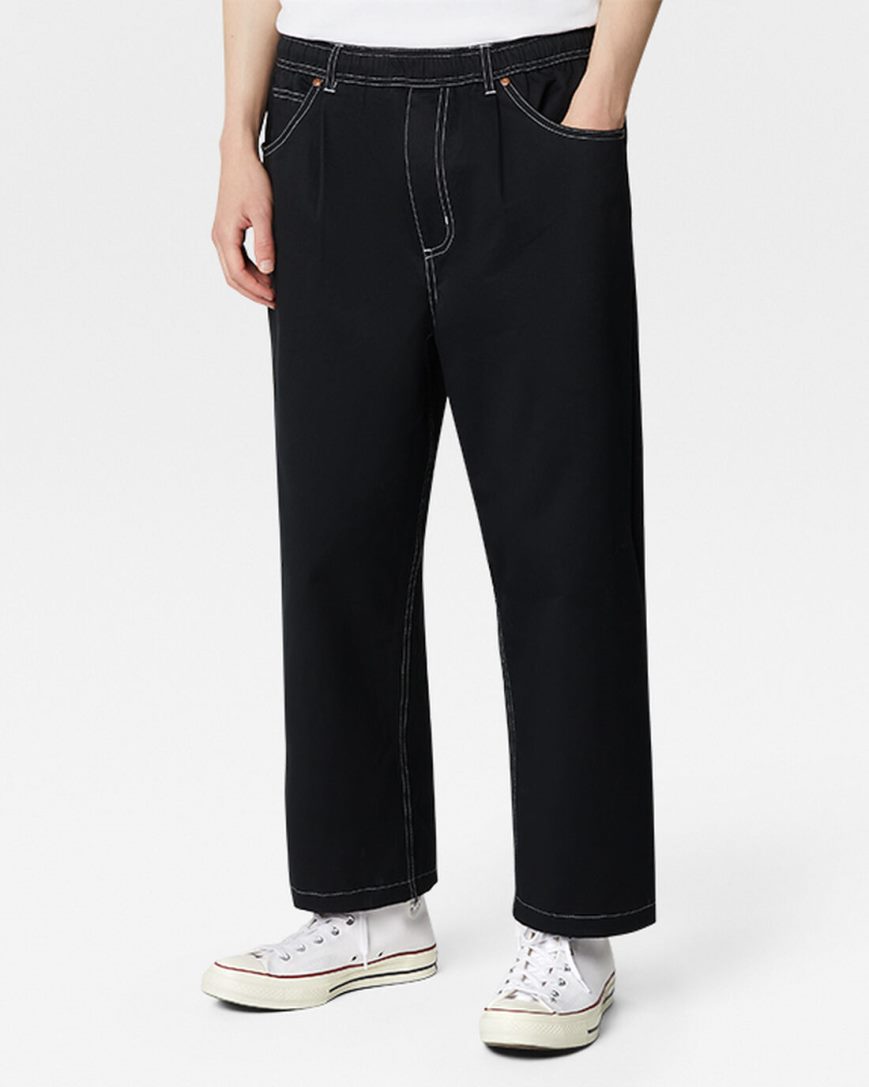 Converse Five Pocket Bukse Herre Svarte | 749RBLSEF