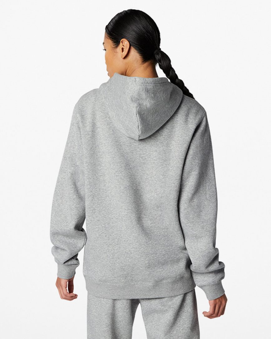 Converse Go-To Embroidered Star Chevron Standard Fit Fleece Hettegensere Herre Grå | 072NRYCOP