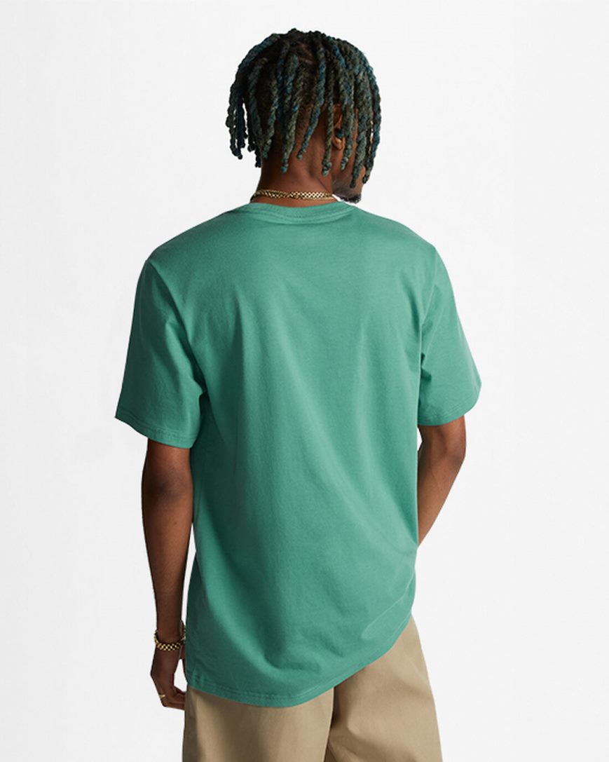 Converse Go-To Embroidered Star Chevron Standard Fit T-Shirts Dame Grønn | 169FHMOAJ