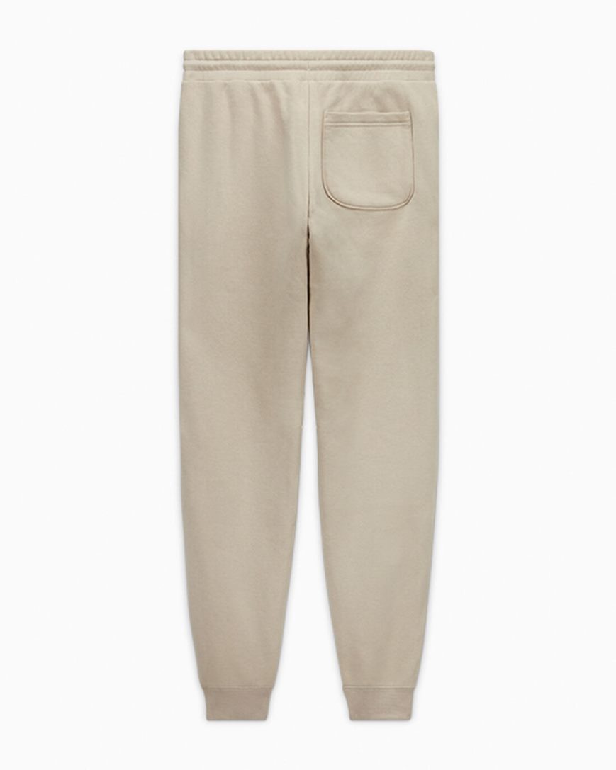 Converse Go-To Embroidered Star Chevron Standard Fit Fleece Joggebukser Herre Grå | 372QEWBXK